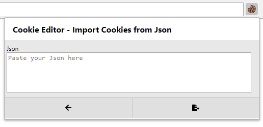Import and export your cookies to a file
